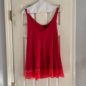 Gap, red knit tank